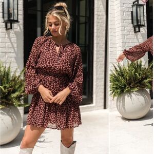 Untamed Beauty Leopard Print Dress